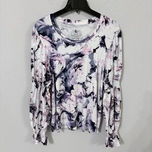 Cupio Floral Long Sleeve Top